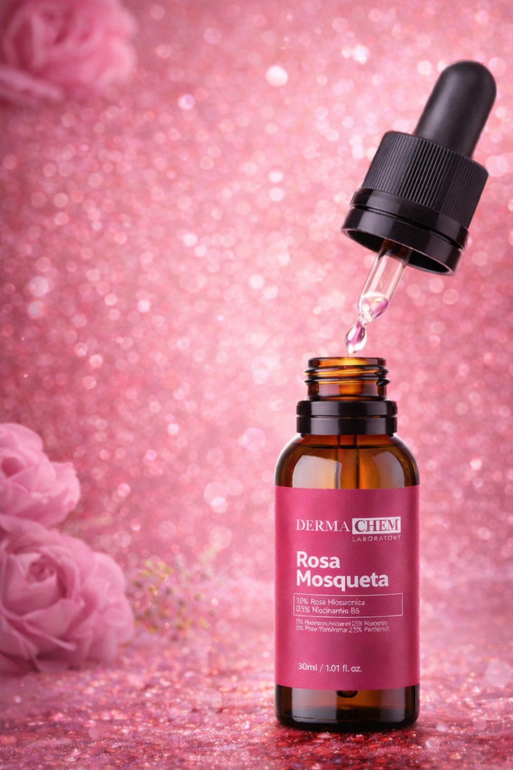 ✨ Sérum Facial Rosa Mosqueta Dermachem - Ultra Hidratante y Regenerador (30ml) 🌹💎