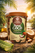 🥥 Crema Capilar Óleo de Coco Nutritivo - Corpo Dourado (1kg) ✨🌴