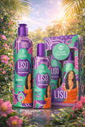 Kit Liso de Arrasar (Shampoo 300 mL + Acondicionador 250 mL): efecto liso, brillo y suavidad total