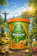 ✨ Crema Capilar Pistache Supremo 2 en 1 - Corpo Dourado (1kg) 🍦💚