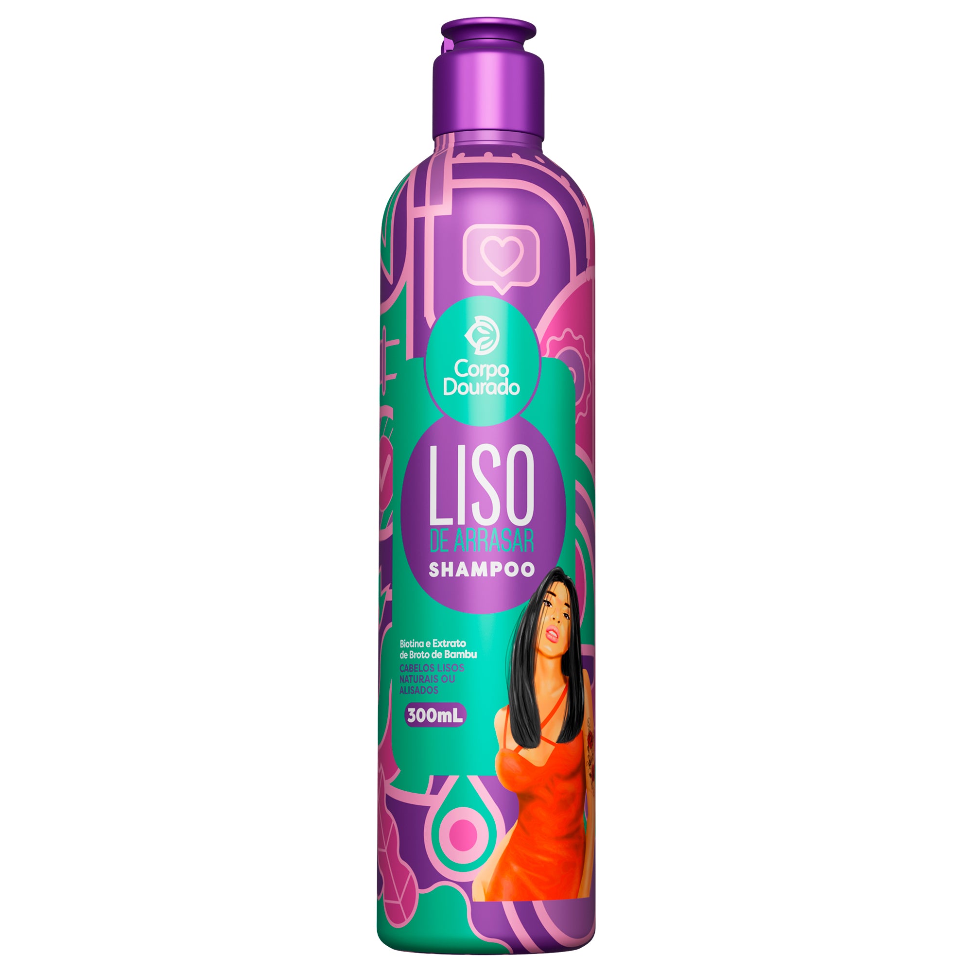 Kit Liso de Arrasar (Shampoo 300 mL + Acondicionador 250 mL): efecto liso, brillo y suavidad total