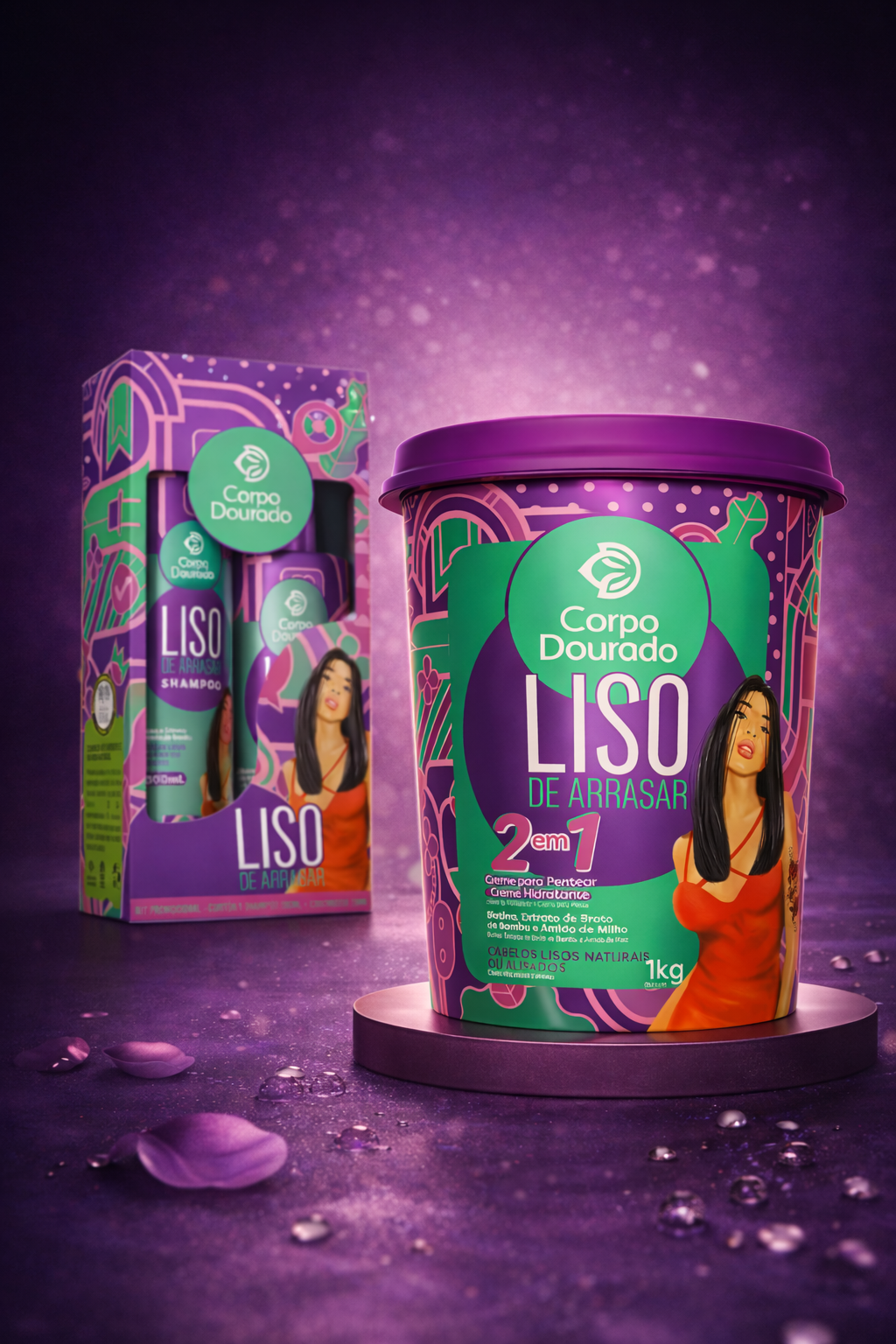 Dúo Liso de Arrasar: Control Total, Suavidad y Brillo Profesional