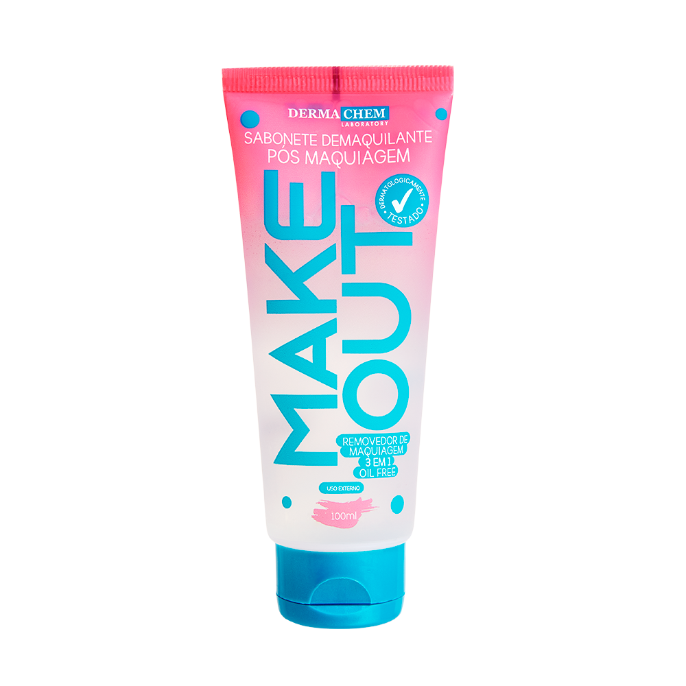 💖 Jabón Desmaquillante Make Out Dermachem - 3 en 1 Oil Free (100ml) 🫧💄