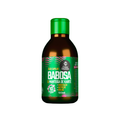 Óleo Capilar Babosa & Manteiga de Karité (100 ml) – Hidratación intensa, nutrición y brillo inmediato